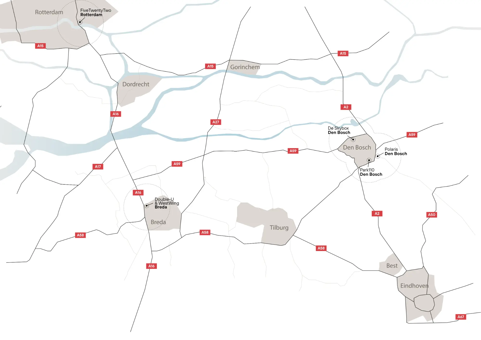 Website Kaart alle locaties